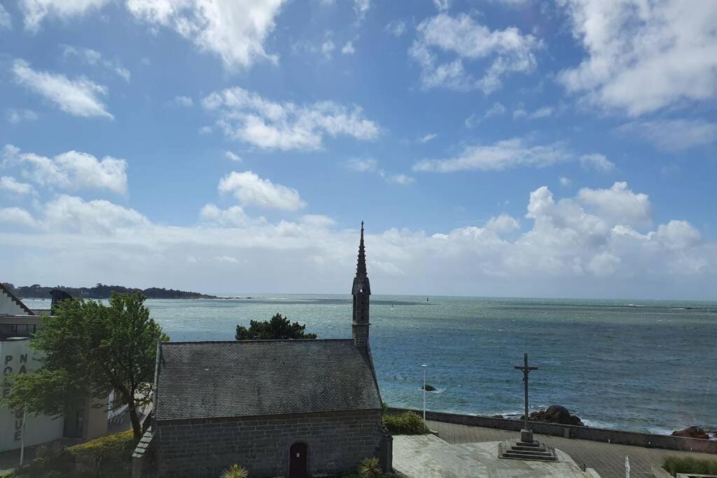LE PHARE DE LA CROIX pleine vue mer centre ville Concarneau Buitenkant foto