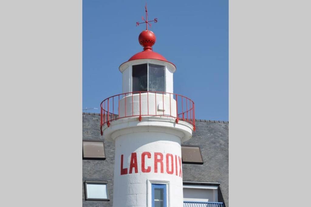 LE PHARE DE LA CROIX pleine vue mer centre ville Concarneau Buitenkant foto
