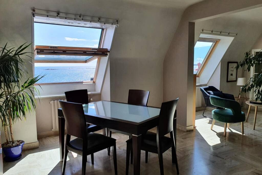 LE PHARE DE LA CROIX pleine vue mer centre ville Concarneau Buitenkant foto